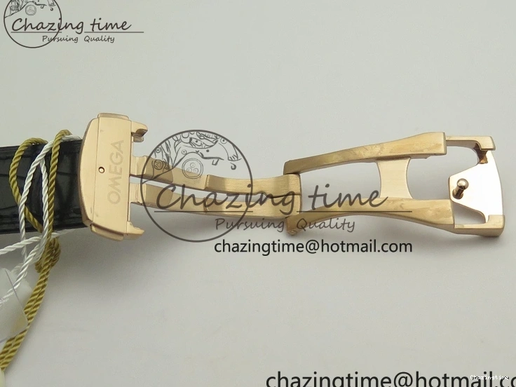 0113 Speedmaster ’57 Co-Axial RG OMF 1:1 Best Edition Black Dial On Leather Strap A9300 (Free Leather Strap) Resilient 8064